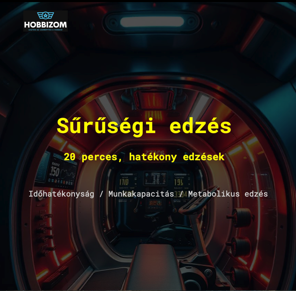 Sűrűségi edzés - 20 perces, hatékony edzések e-book